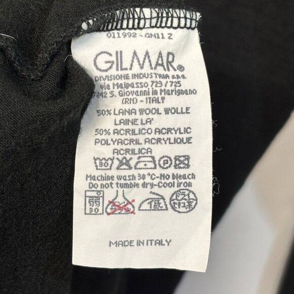 Gilmar 8 Lock 60 Men Wool Blend Top Base Layer Shirt Size Medium Italy C015 -25 - Picture 8 of 16
